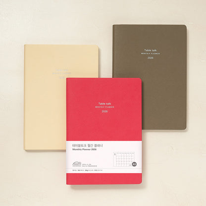 2026 韓國 Table Talk 時間規劃師 A5 [中號] 淨月計劃🌛 * [預購貨品，下單後14天出貨]