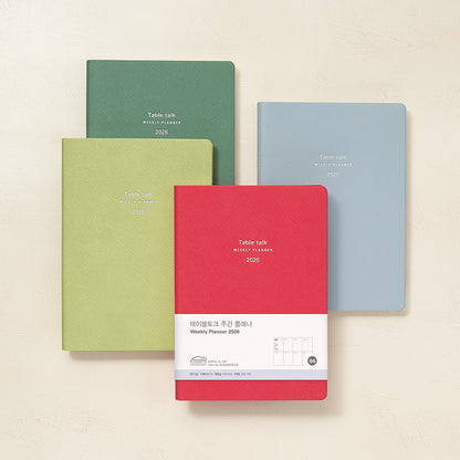 2026 韓國 Table Talk 時間規劃師 B6 [小號] 月+週計劃 🌈 * [預購貨品，下單後14天出貨]