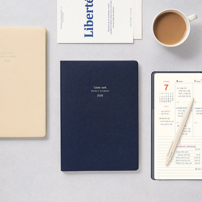 💕2026 韓國 Table Talk 時間規劃師 A5 [中號] 月+週計劃🌈  * [預購貨品，下單後14天出貨]