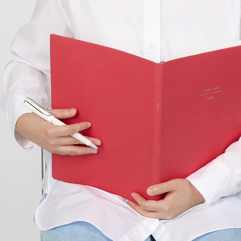 2026 韓國 Table Talk 時間規劃師 A4 [特大號] 月+週計劃🌈  * [預購貨品，下單後14天出貨]