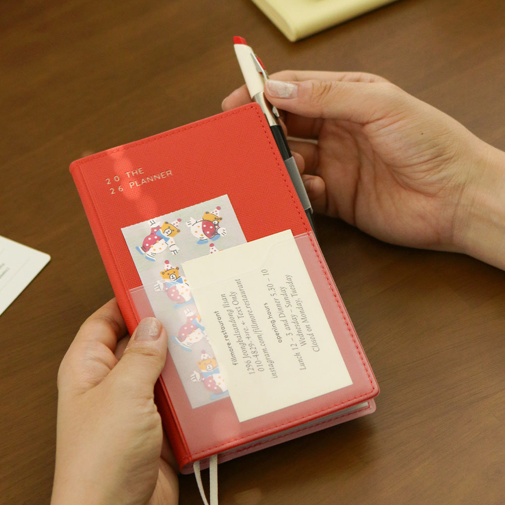 韓國 2026 Iconic Office Pocket Planner 🌈月週計劃Schedule * [預購貨品，下單後14天出貨]