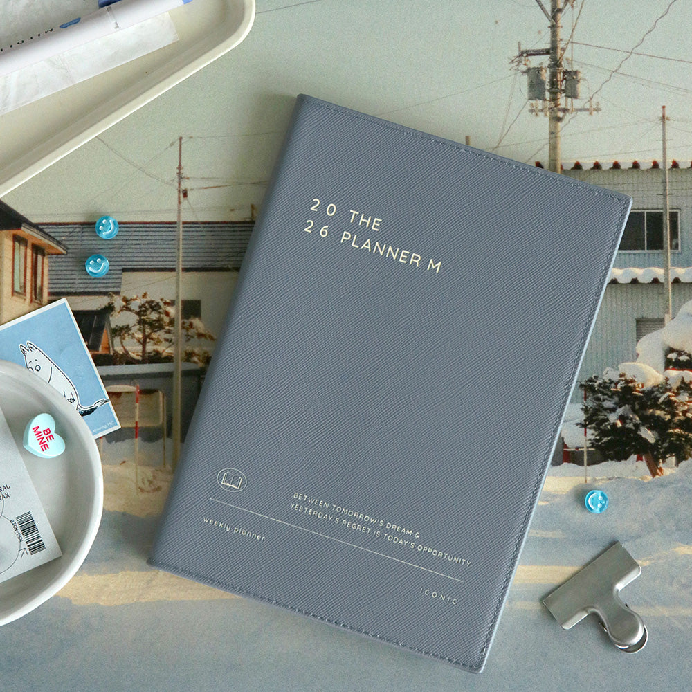 韓國 2026 Iconic Office Planner 🌈月週計劃Schedule * [預購貨品，下單後14天出貨]