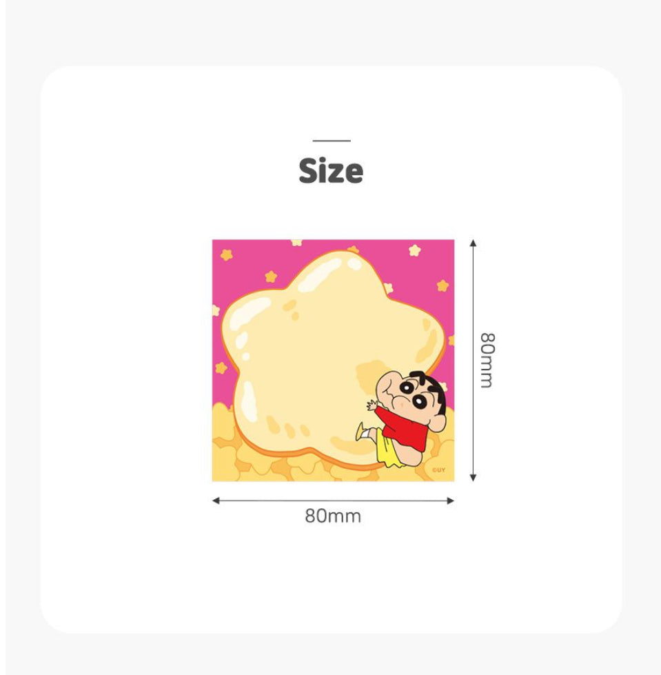 Crayon Shinchan 蠟筆小新系列方型 Memo Pad   [預購貨品，下單後14天出貨]