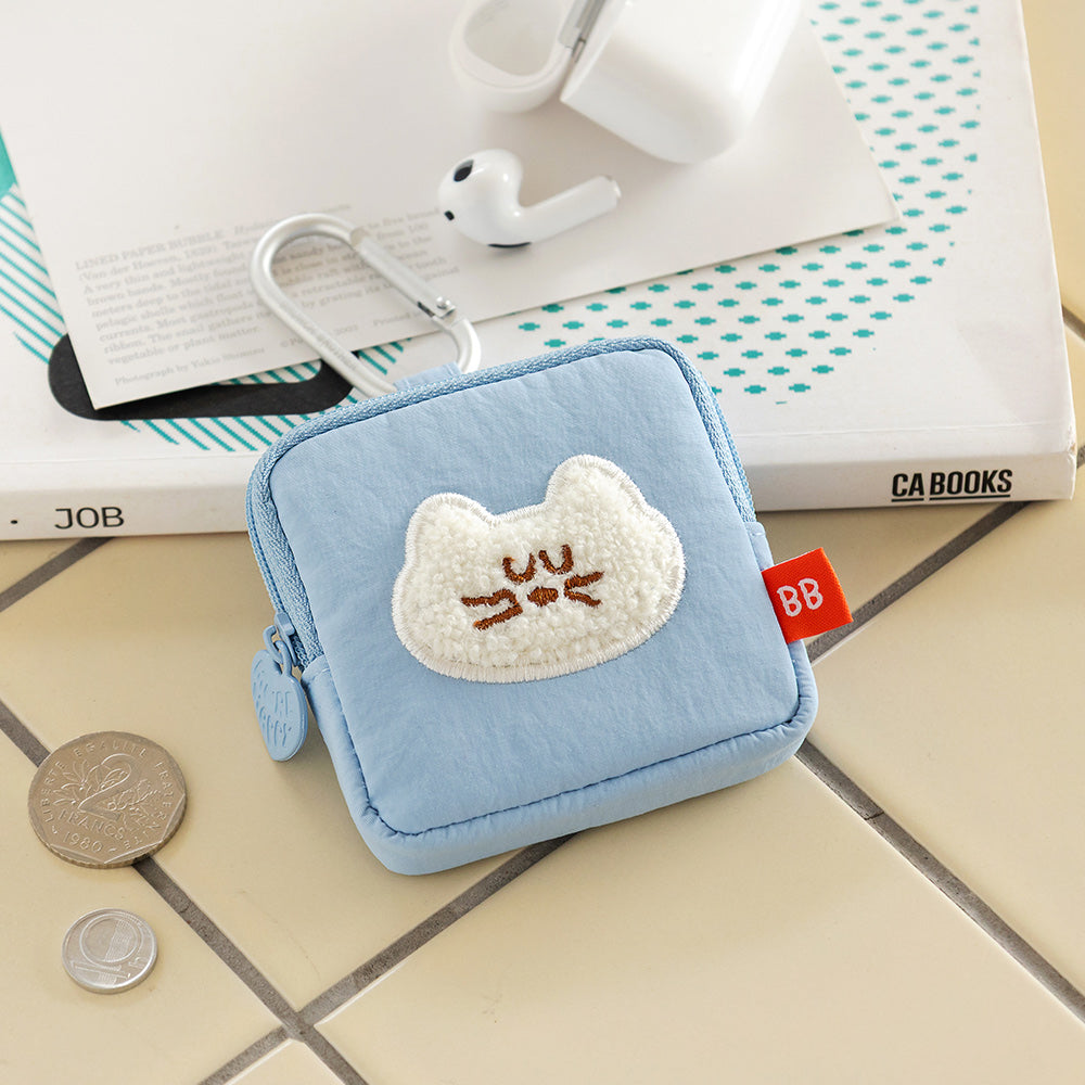 韓國Romane Mogry 貓咪 Airpod Pouch - 4 色選擇  * [預購貨品，下單後14天出貨]