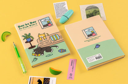 韓國2026 Day by Day Monthly & Daily Schedule 月計劃 + 日計劃 - 宅在家的貓咪 [預購貨品，下單後14天出貨]