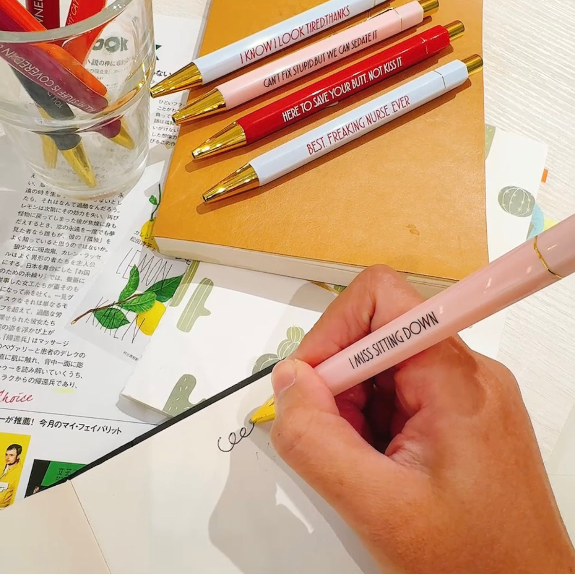 醫護專屬筆 - 0.5mm 黑色墨 原子筆