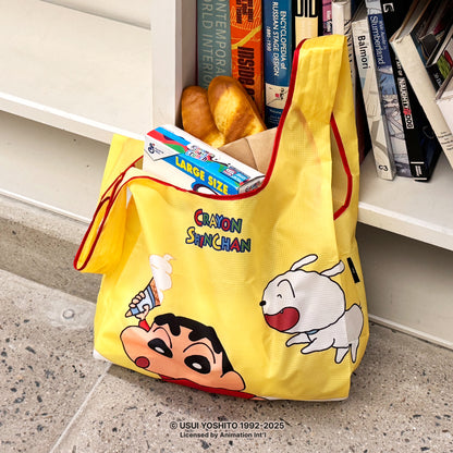 <新企劃> Crayon Shinchan 蠟筆小新系列可摺疊環保袋 Version 3 * [預購貨品，下單後14天出貨]