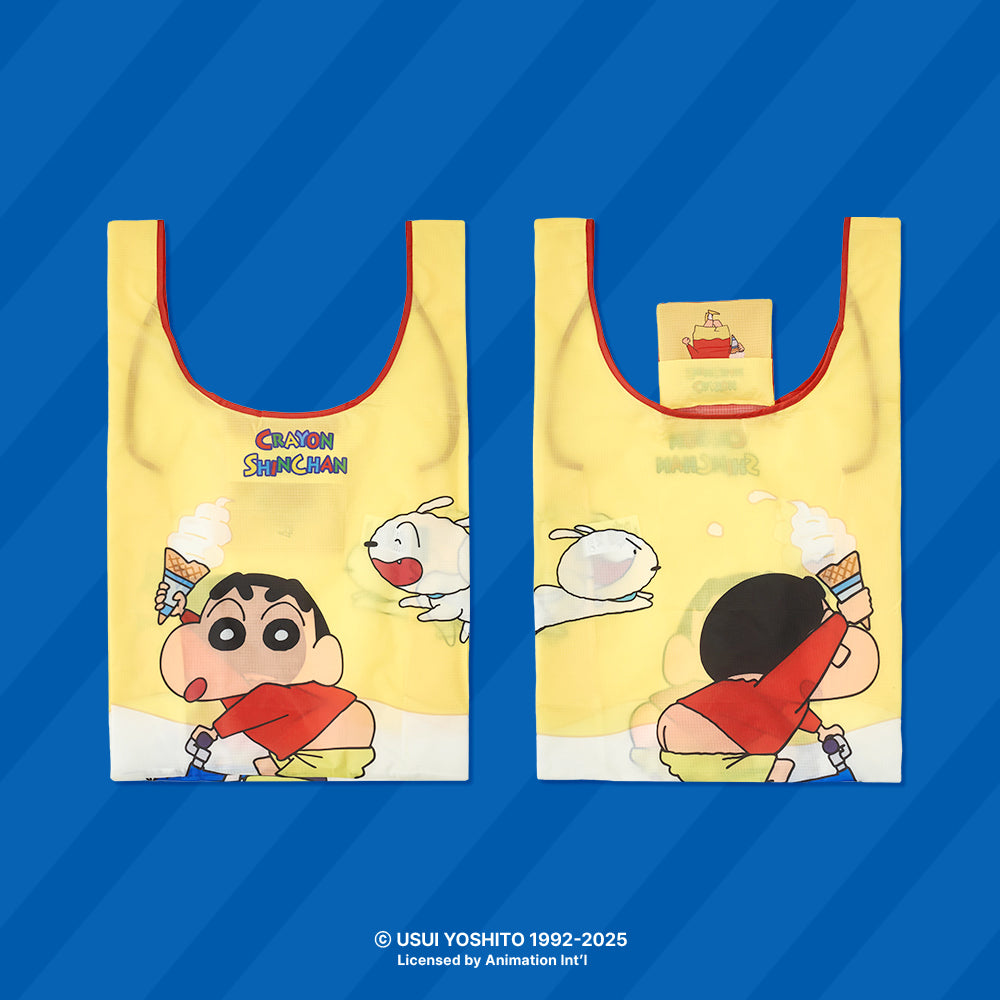 <新企劃> Crayon Shinchan 蠟筆小新系列可摺疊環保袋 Version 3 * [預購貨品，下單後14天出貨]