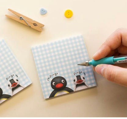 新品訂購88折‼️ 韓國企鵝家族Pingu Collection Memo 便條紙 (預購貨品）