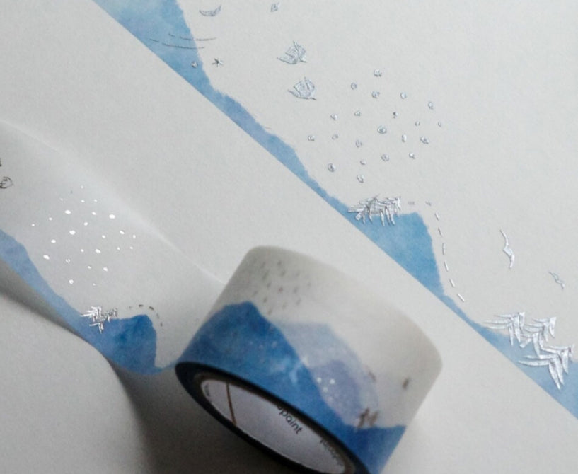 韓國Paint in Season 熨銀紙膠帶 - 冬日雪景：7 米長  [預購貨品，下單後14天出貨]
