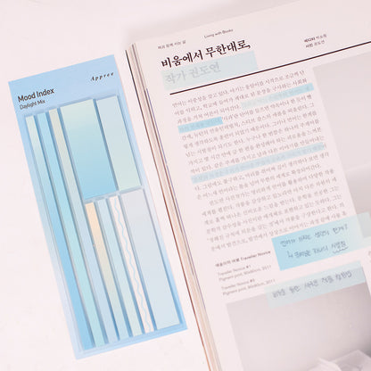 韓國 三合一用途 Mood index Highlighter Sticky Memo - 可書寫✍️