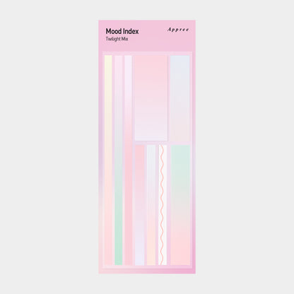 韓國 三合一用途 Mood index Highlighter Sticky Memo - 可書寫✍️