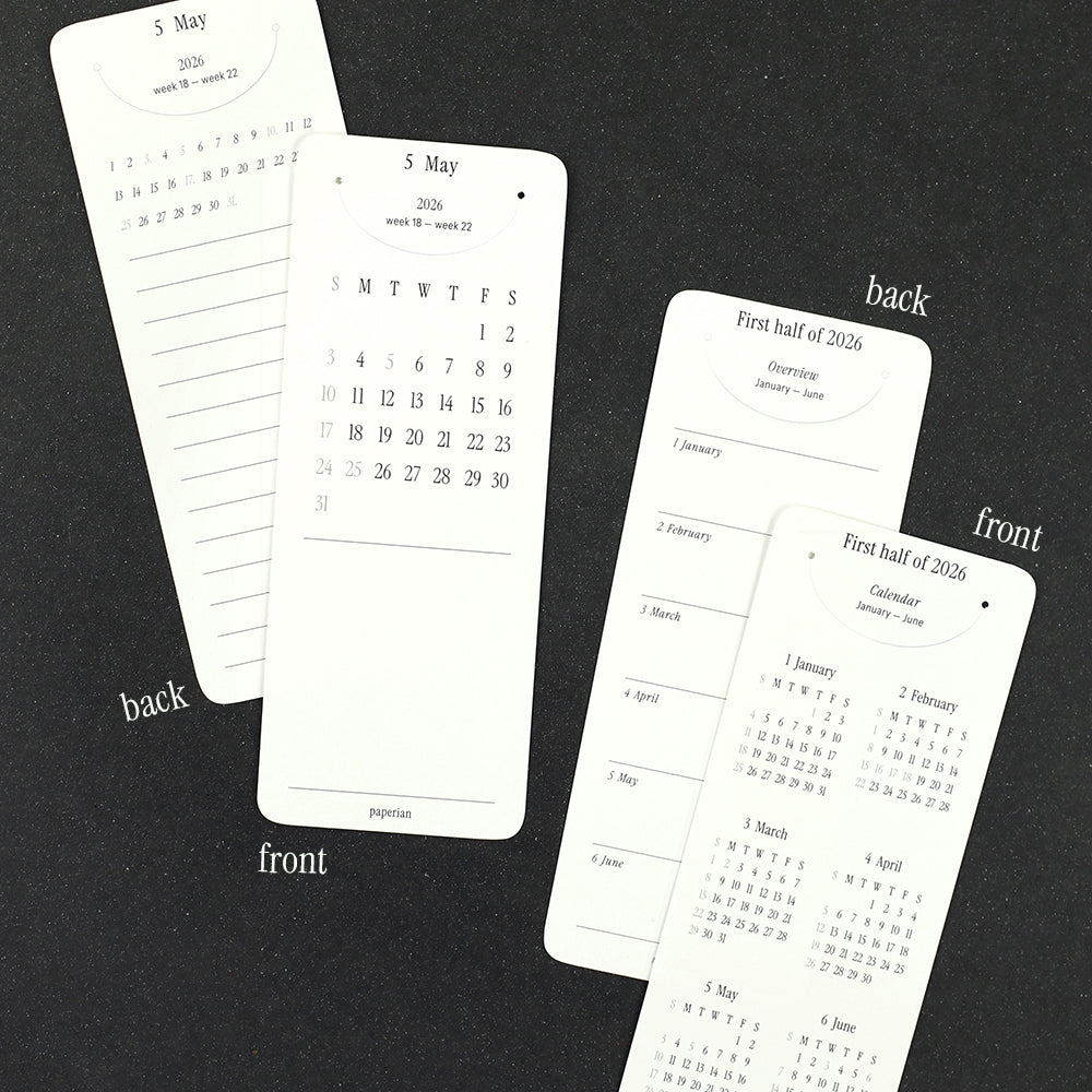 韓國 Now, Here 2026月曆Bookmark  ( LIMITED EDITION❗️兩星期後到貨）