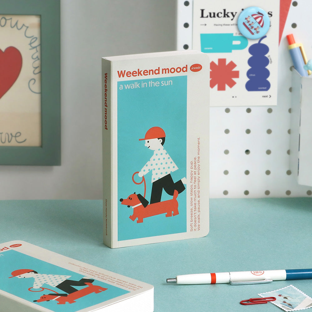 韓國  SLOW 筆記簿 - 8mm橫線* [預購貨品，下單後14天出貨]