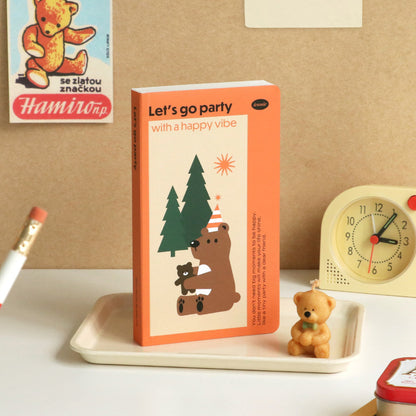 韓國  SLOW 筆記簿 - 8mm橫線* [預購貨品，下單後14天出貨]