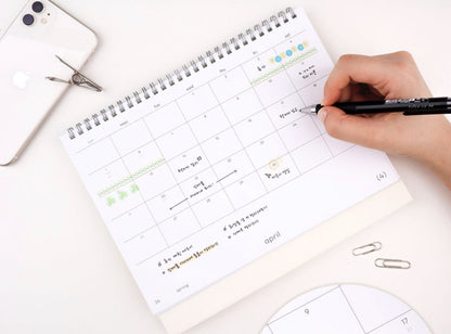 韓國Life in Flow 2026 桌上月曆 [預購貨品，下單後14天出貨]