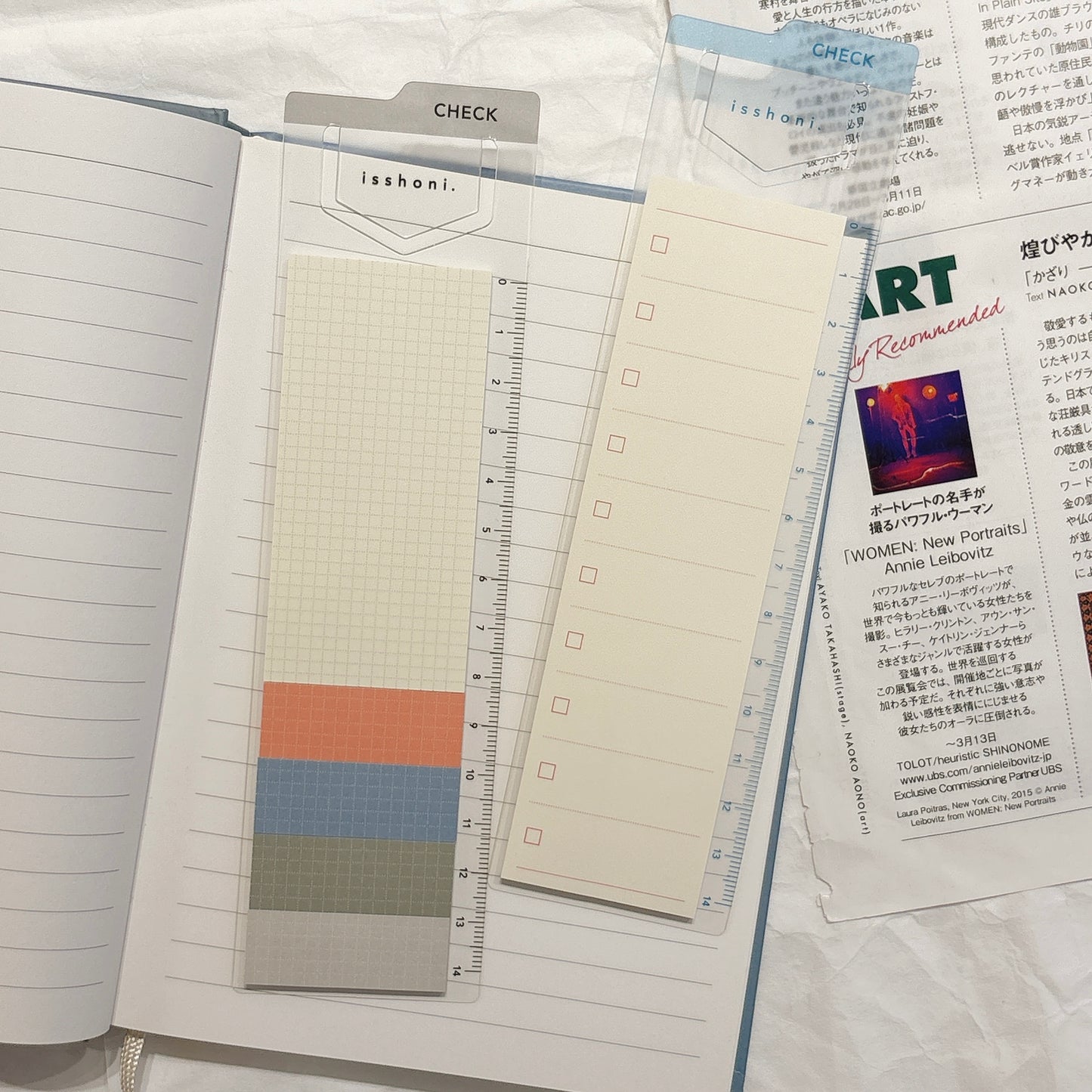 日本便條貼專家 Isshoni ：多功能便條書簽