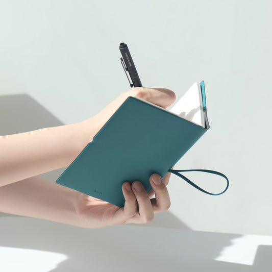 韓國  Fenice 人造皮革 筆記簿 - 橫線+空白內頁* [預購貨品，下單後14天出貨]