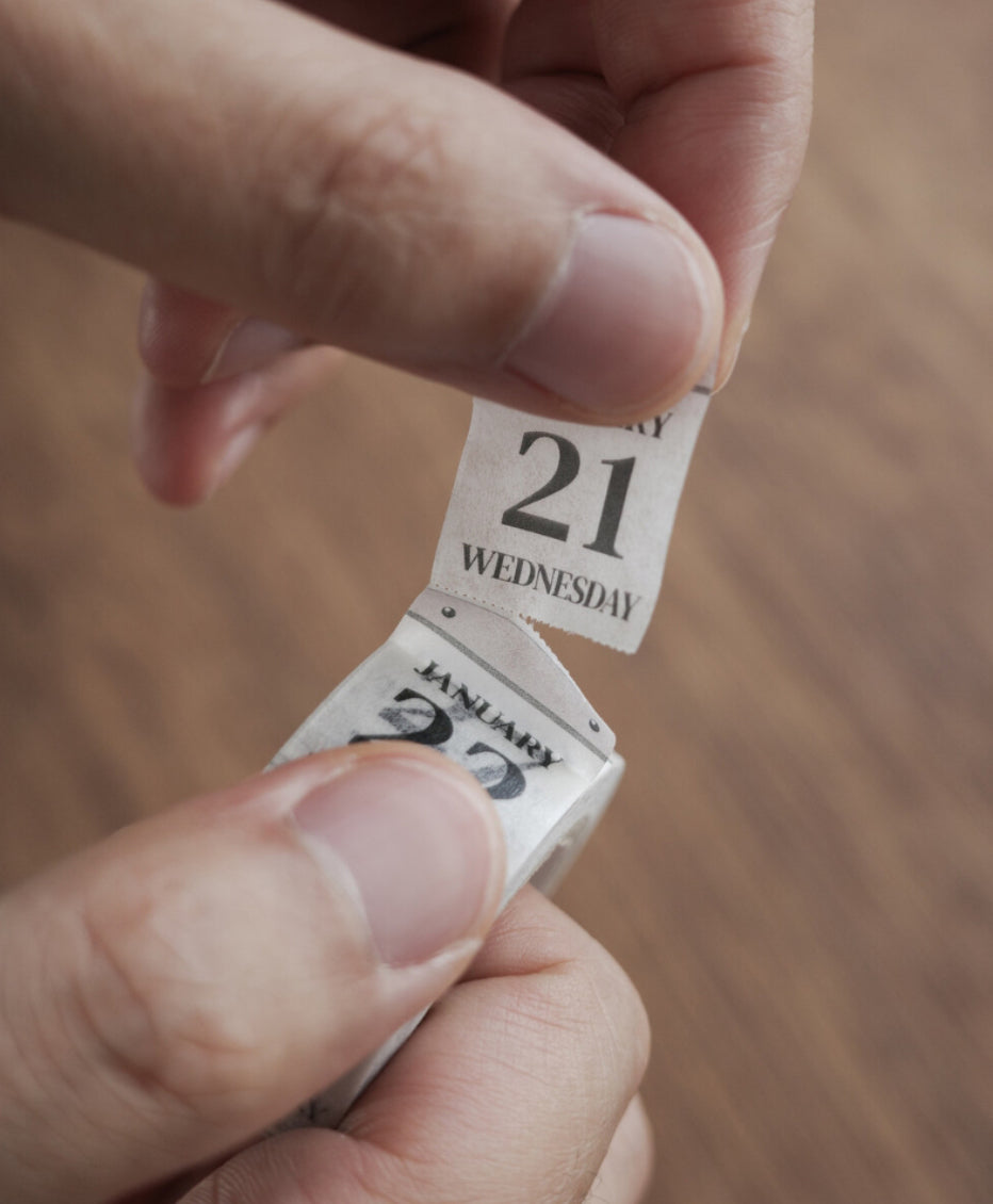 韓國原創 glen 2026 年365天迷你月曆和紙卷裝貼紙 [預購貨品，下單後一星期出貨]