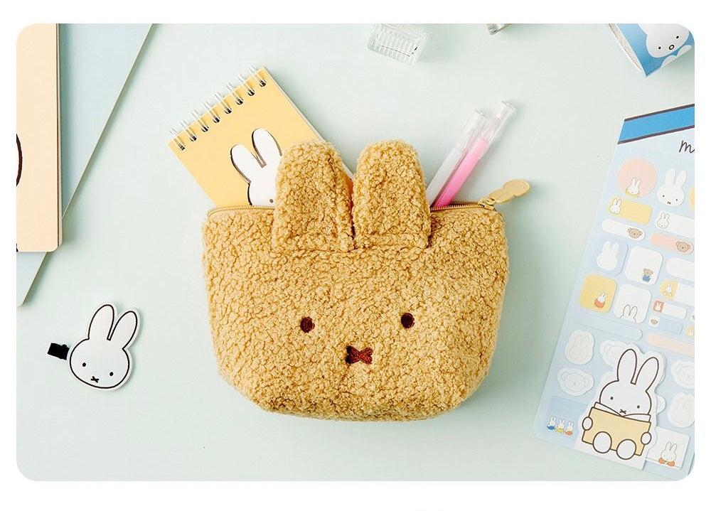 毛毛 Miffy face 收納包包 * [預購貨品，下單後14天出貨]