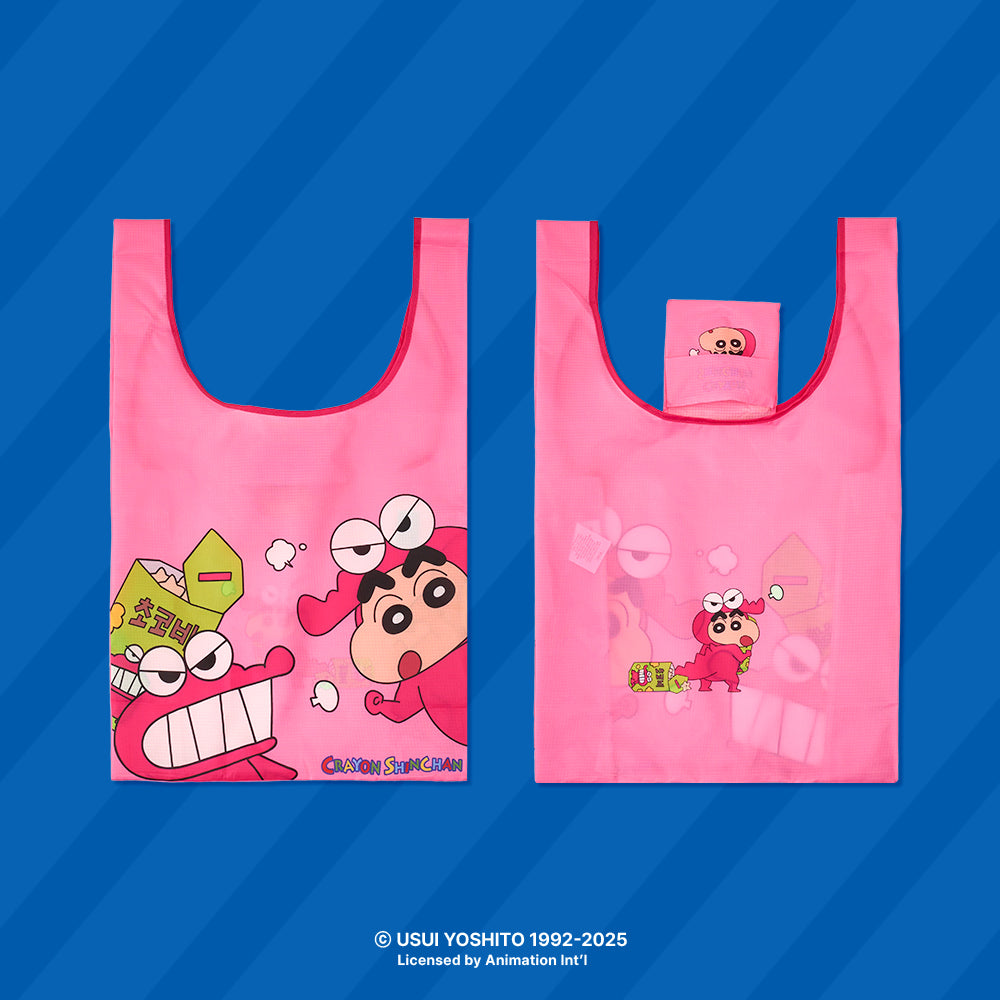 <新企劃> Crayon Shinchan 蠟筆小新系列可摺疊環保袋 Version 3 * [預購貨品，下單後14天出貨]