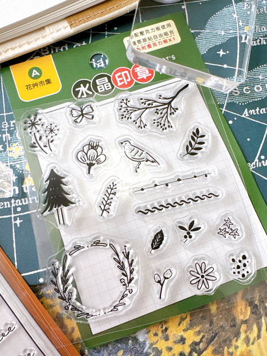 水晶印章套裝