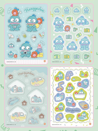 韓版Hangyodon 水怪貼紙冊（經典版)一冊228 枚貼紙
