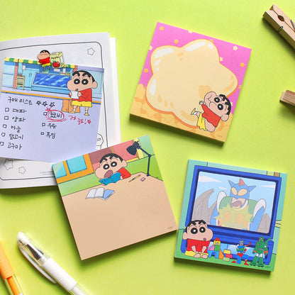 Crayon Shinchan 蠟筆小新系列方型 Memo Pad   [預購貨品，下單後14天出貨]