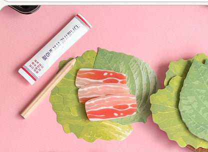 韓國「名品」一人火鍋 套裝 「擦膠，便條貼，鉛筆」