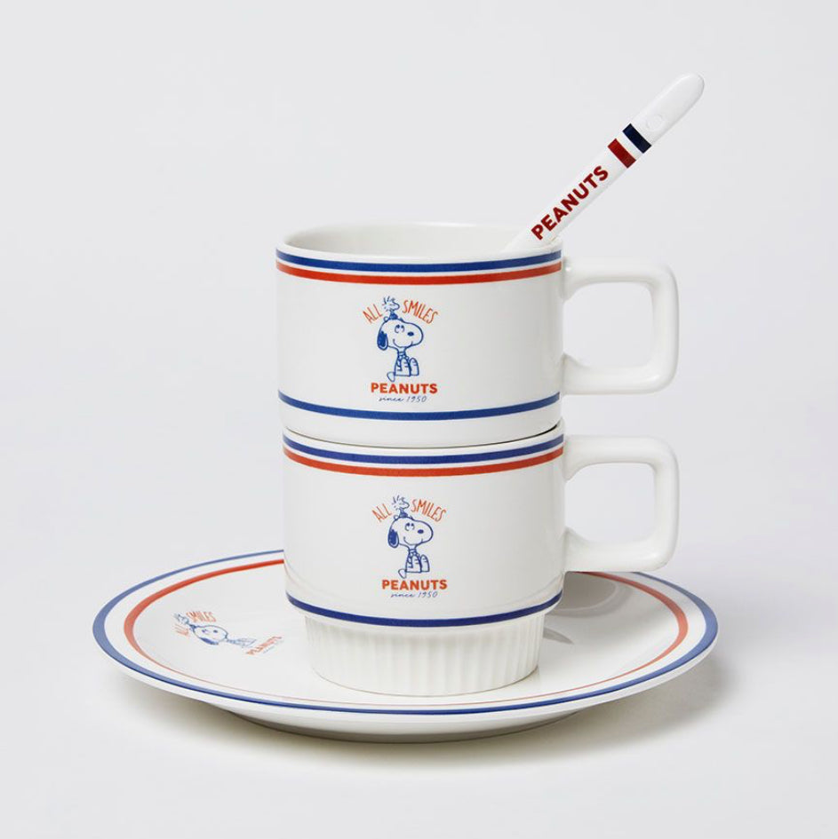 My Snoopy 史努比杯碟套裝 * [預購貨品，下單後14天出貨]