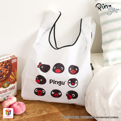 新品88折 ‼️ 韓國企鵝家族Pingu Collection可摺疊環保袋* [預購貨品，下單後14天出貨]