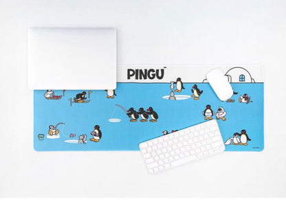 韓國Pingu 家族桌上長形Desk Mat <預購貨品: 14 天出貨 >