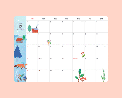 2026 韓國The Daily Story B6 月週計劃Schedule - 兩款封面 [預購貨品，下單後14天出貨]