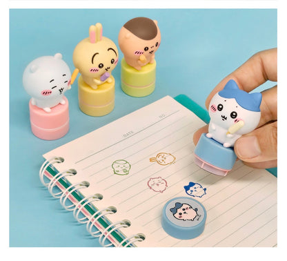 Chiikawa Figure Stamp 印章 - 已有墨水，無需印台 [預購貨品］