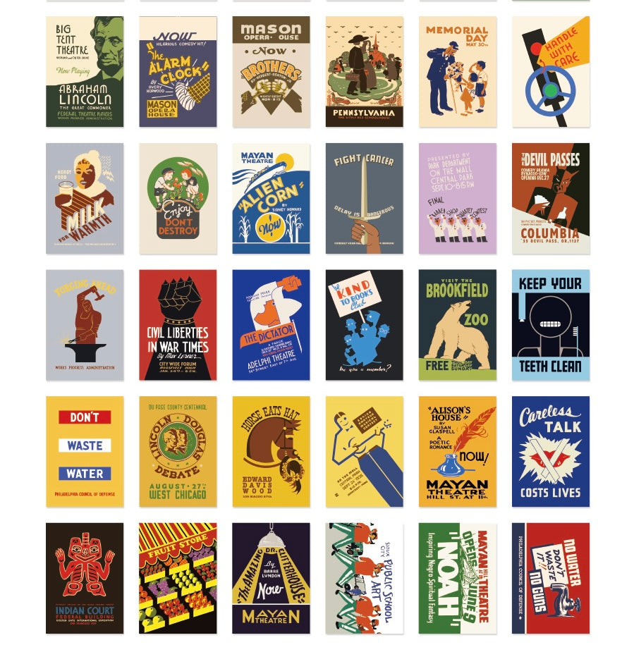 韓國By Nacoo Label Sticker -American Vintage *