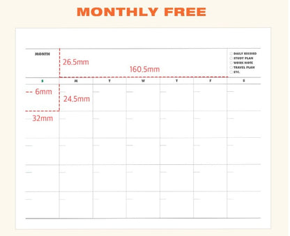 韓國 Book & Stationery 2024-25桌上月曆 {預購貨品，早鳥優惠}