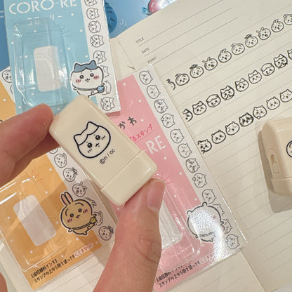 日本Chiikawa x Coro-re 滾輪式轆轆印章 - 個人系列：Usagi / 小八 / Chiikawa (預購貨品）