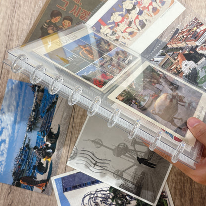 韓國 Ring Album 明信片&賀卡收納手冊* (可加內頁) *