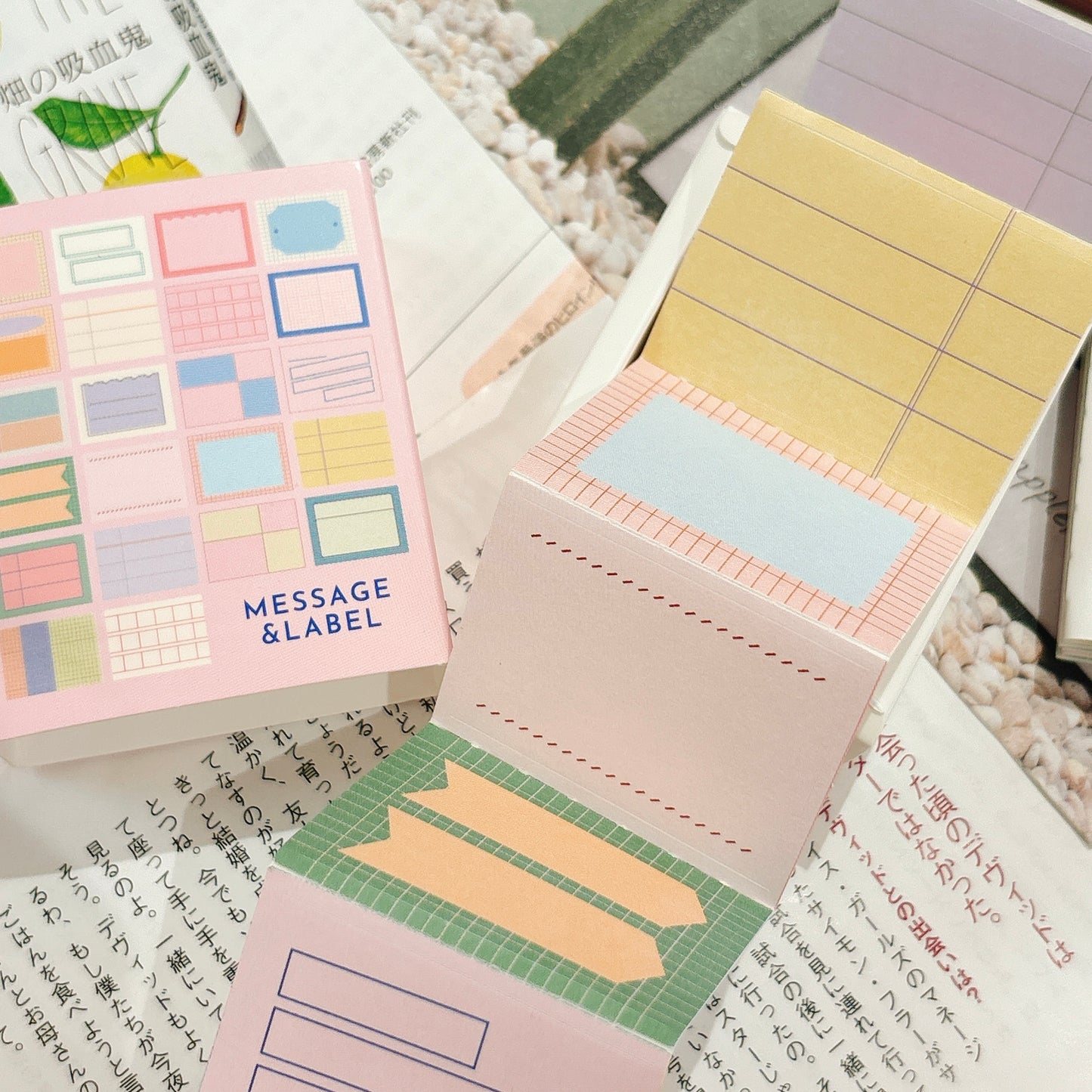 韓國By Nacoo 盒仔貼紙 - Message and Label * [預購貨品：下單後一星期出貨]