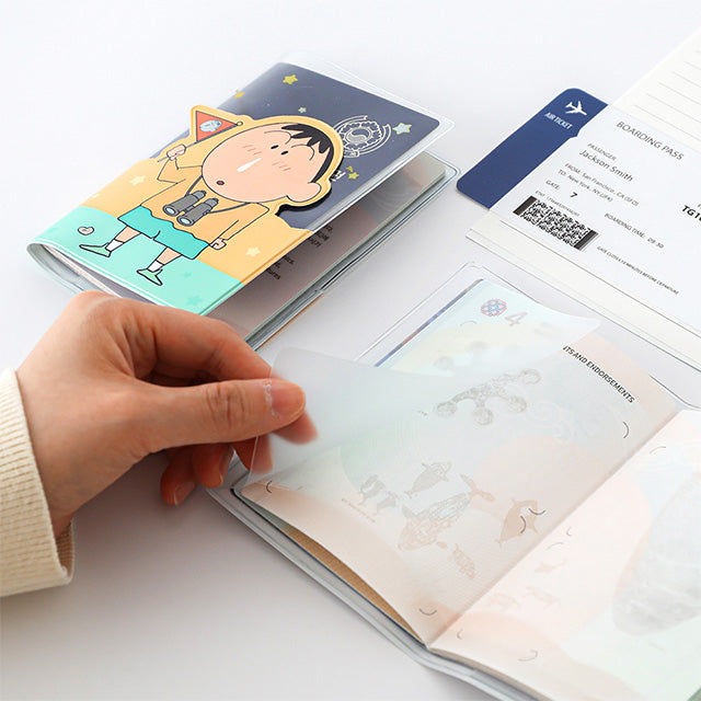 <新企劃> Crayon Shinchan 蠟筆小新系列透明護照套第二彈 - * [預購貨品，下單後14天出貨]