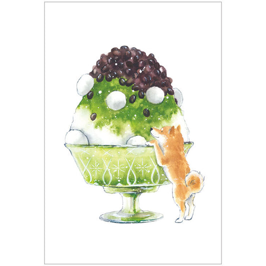 日本Artish夏・たび系列 - 明信片 —— 宇治金時