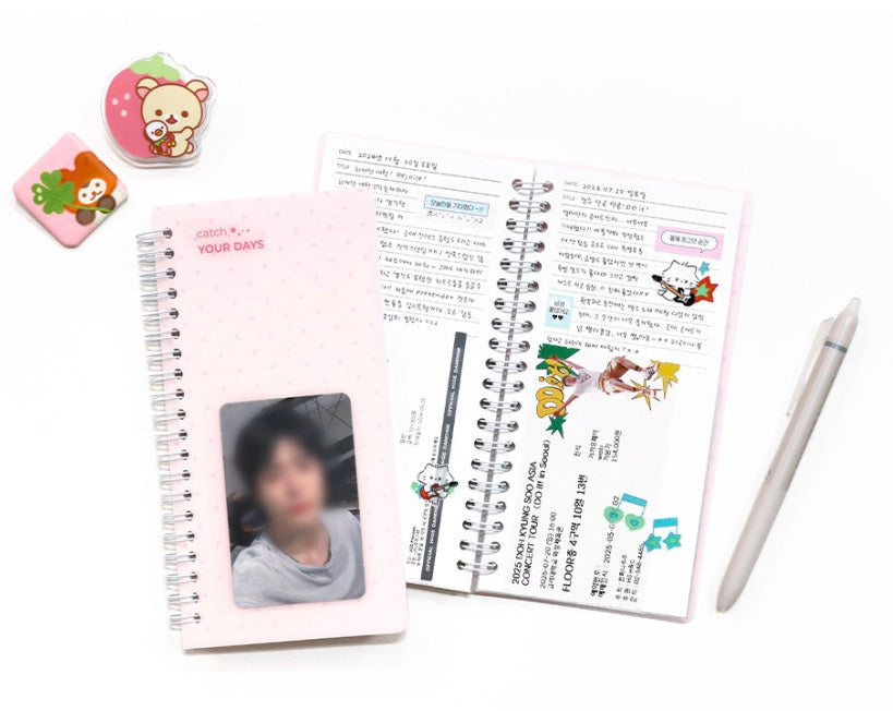 韓國 Catch your days 票劵收納簿 * [預購貨品，下單後14天出貨]