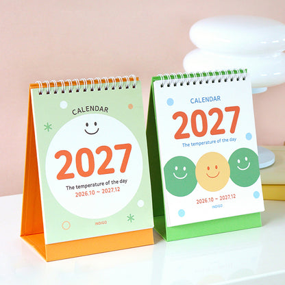 韓國 2027 INDIGO 心情記錄 桌上月曆 [預購貨品，下單後14天出貨]