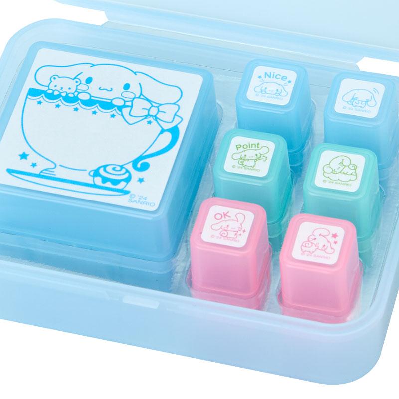 Sanrio Characters 浸透印章組合連小箱子：肉桂狗（一套7 個，無需印台）預購貨品