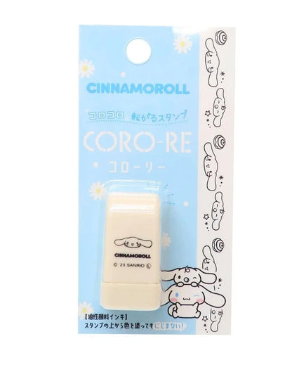 日本Sanrio x Coro-re 滾輪式轆轆印章 - 布甸狗 / Kuromi