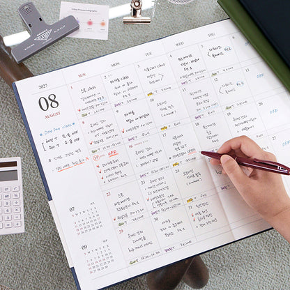 韓國2027 The Harvest Official Schedule A4 size 🌛淨月計劃 * [預購貨品，下單後14天出貨]