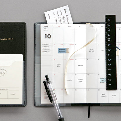 韓國 2027 Iconic Office Planner Pocket size 🌈月週計劃Schedule * [預購貨品，下單後14天出貨]