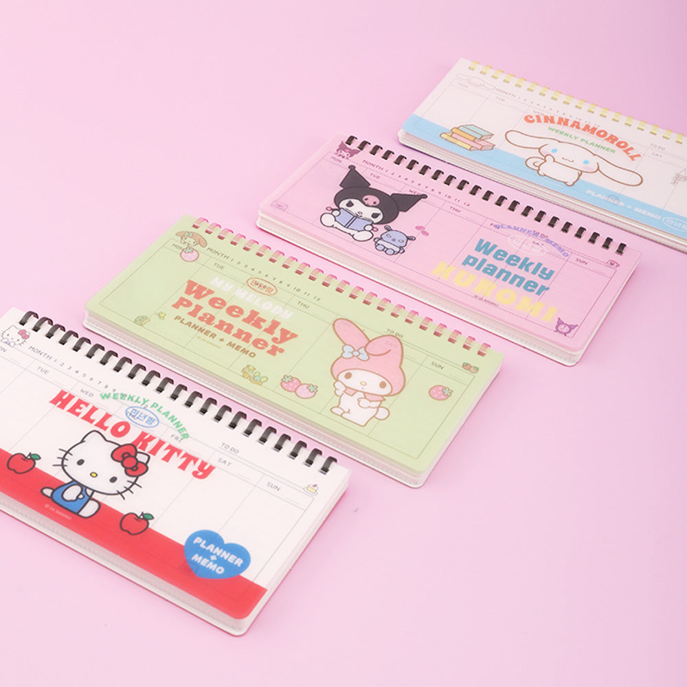Sanrio Characters 週計劃 Weekly Pad [預購貨品］