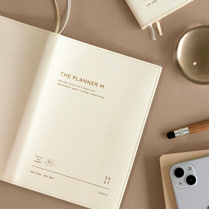 韓國 2027 Iconic Office Planner A5 size - 月週計劃 [預購貨品，下單後14天出貨]