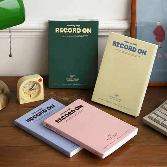 韓國 2027 Iconic Record On A5 size - 月週計劃 [預購貨品，下單後14天出貨]